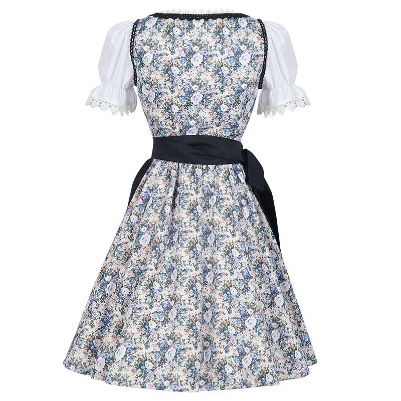 Kunigunde Floral Oktoberfest Dirndl Dress
