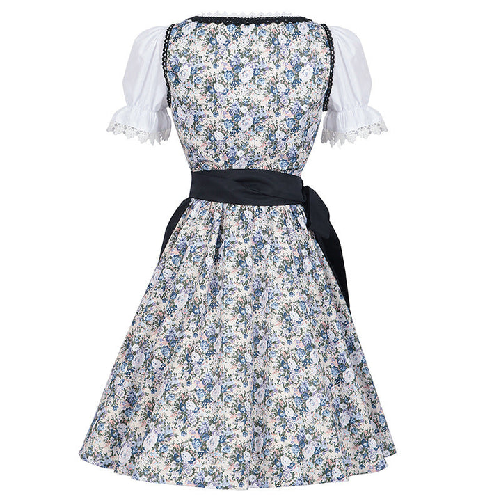 Kunigunde Floral Oktoberfest Dirndl Dress