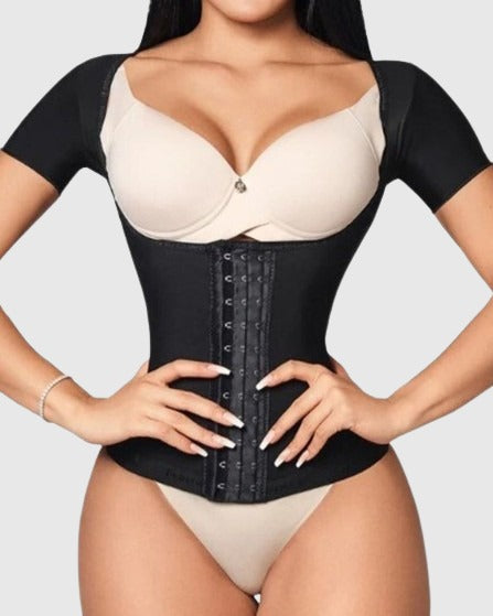 Agnes Arm Compression Waist Shaper Bodysuit