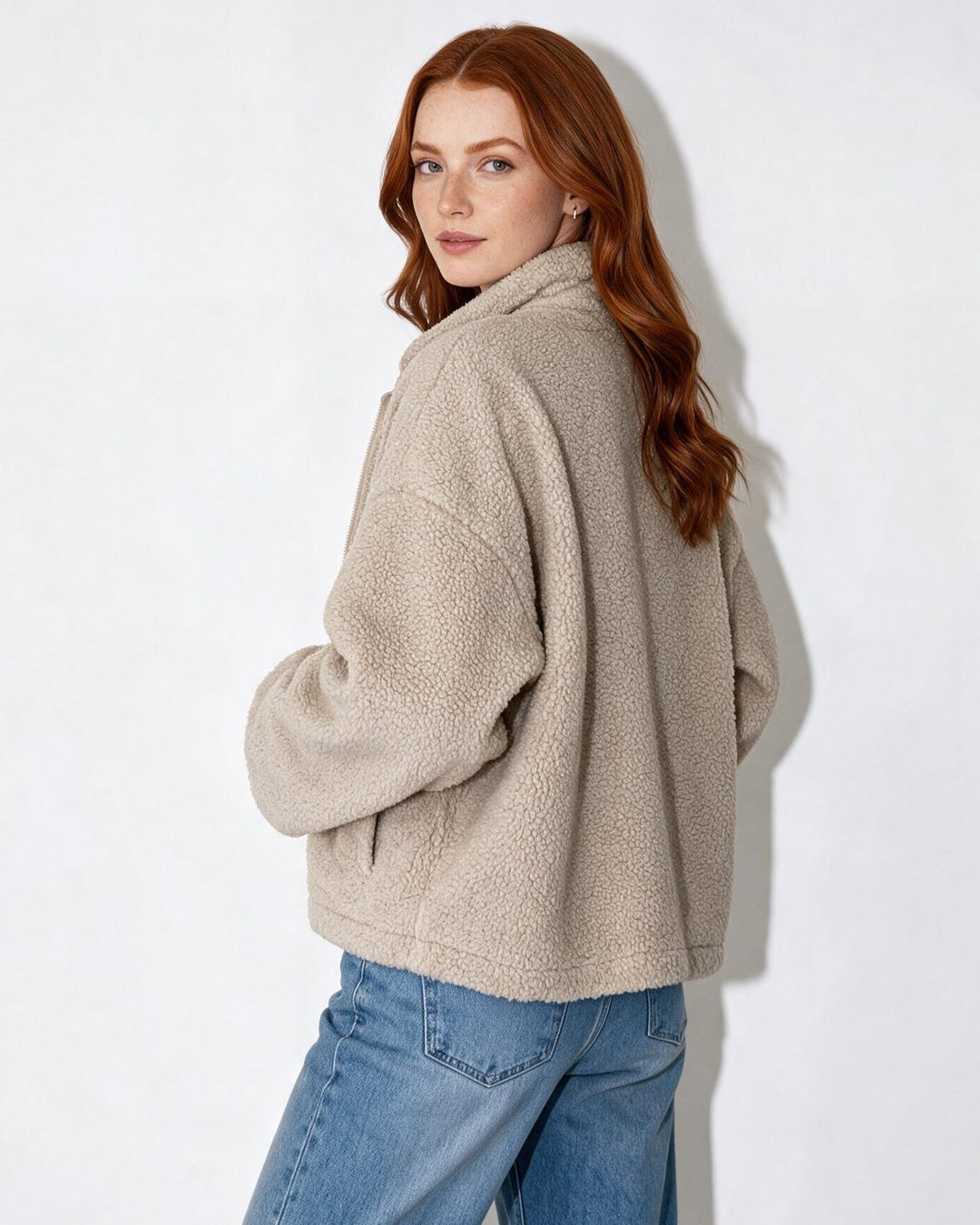 Everly High Neck Zip Jacket