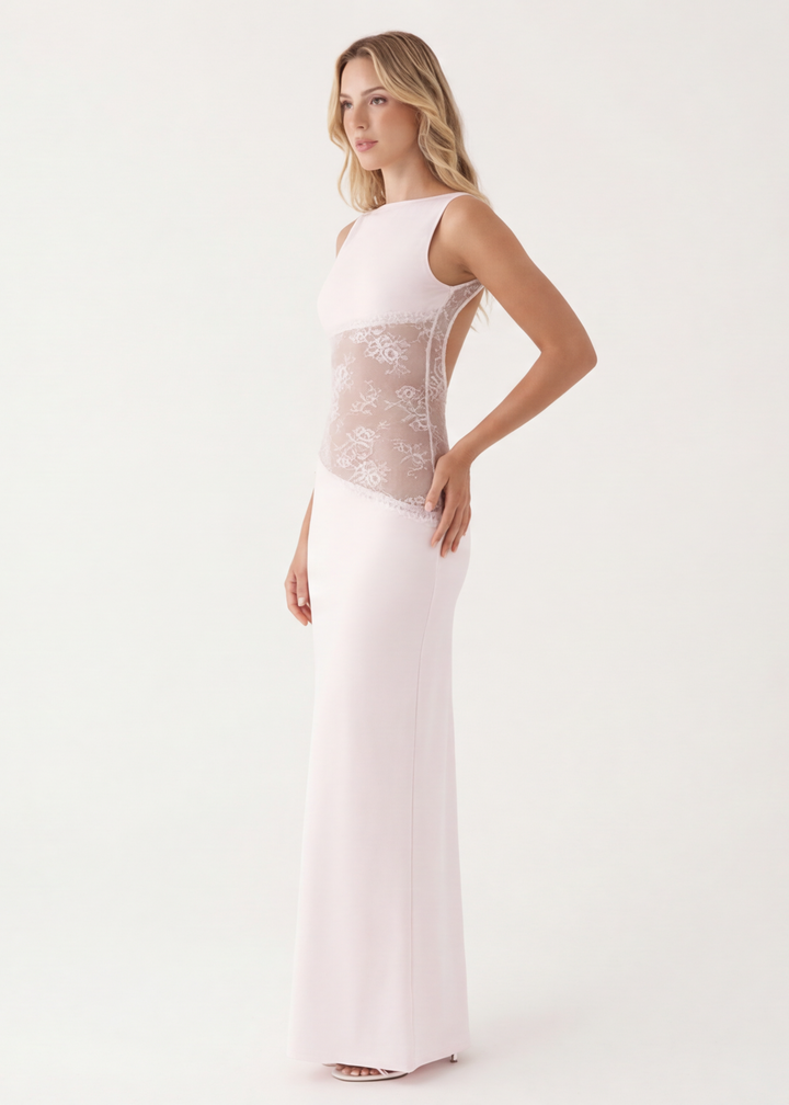 Lyric Lace Panel Maxi Dress
