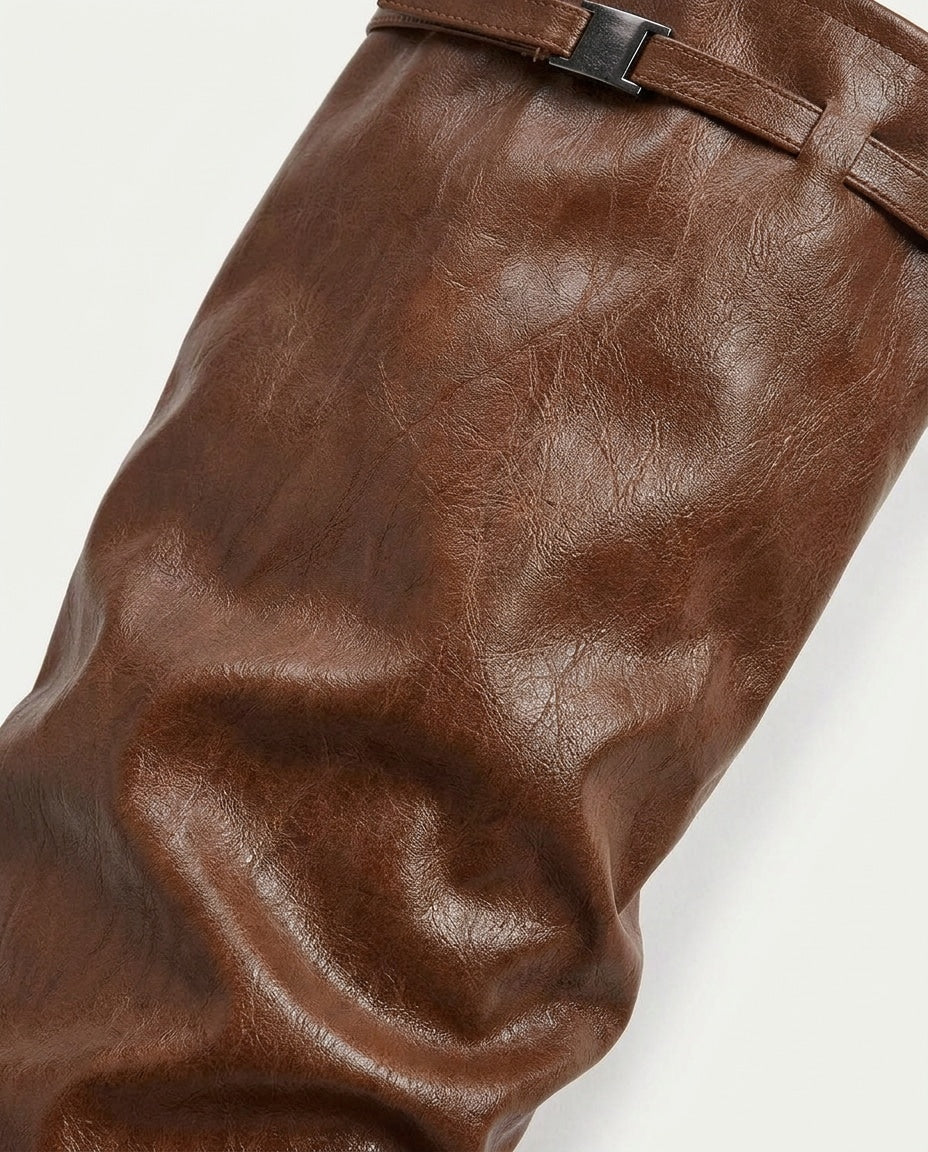 Gwen Slouch Knee High Boots