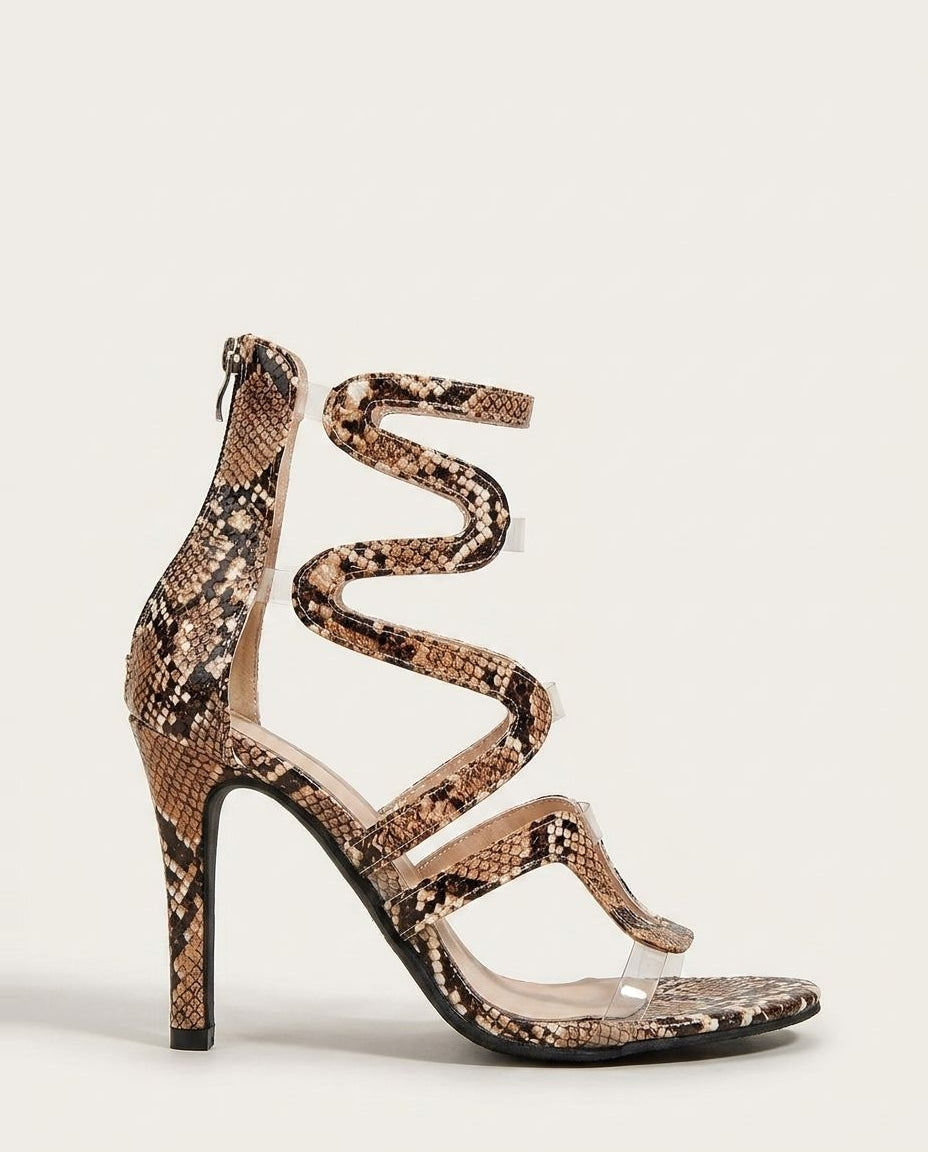 Eda Strappy Stiletto Sandals