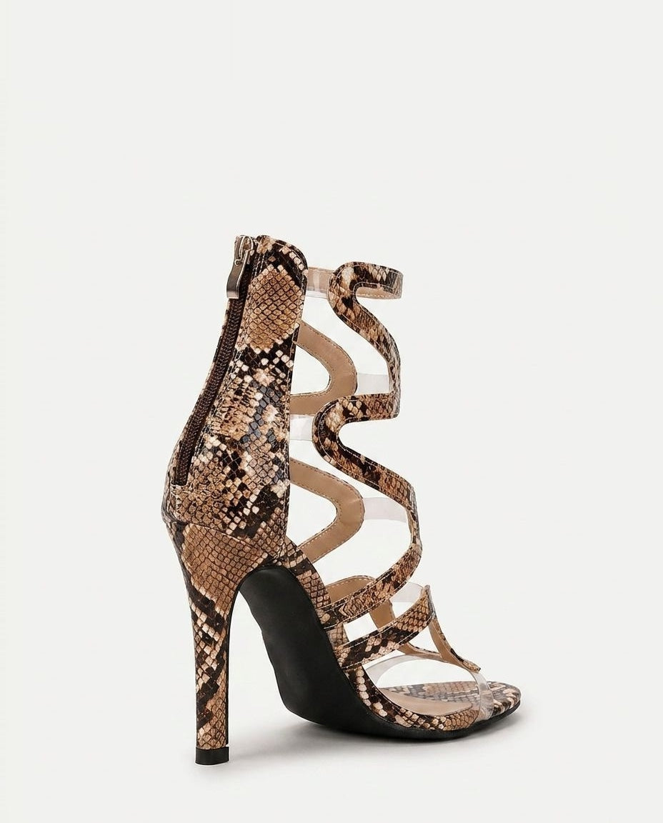 Eda Strappy Stiletto Sandals
