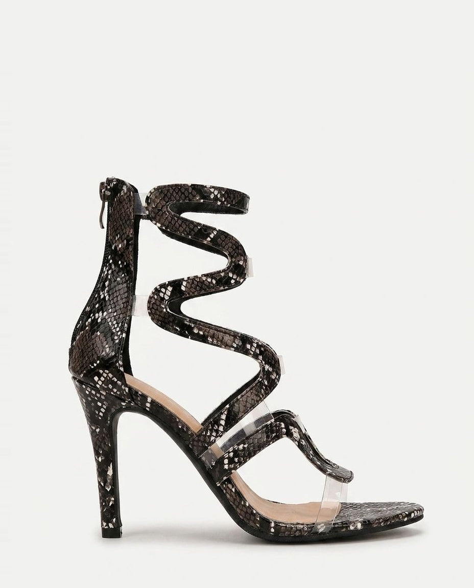 Eda Strappy Stiletto Sandals