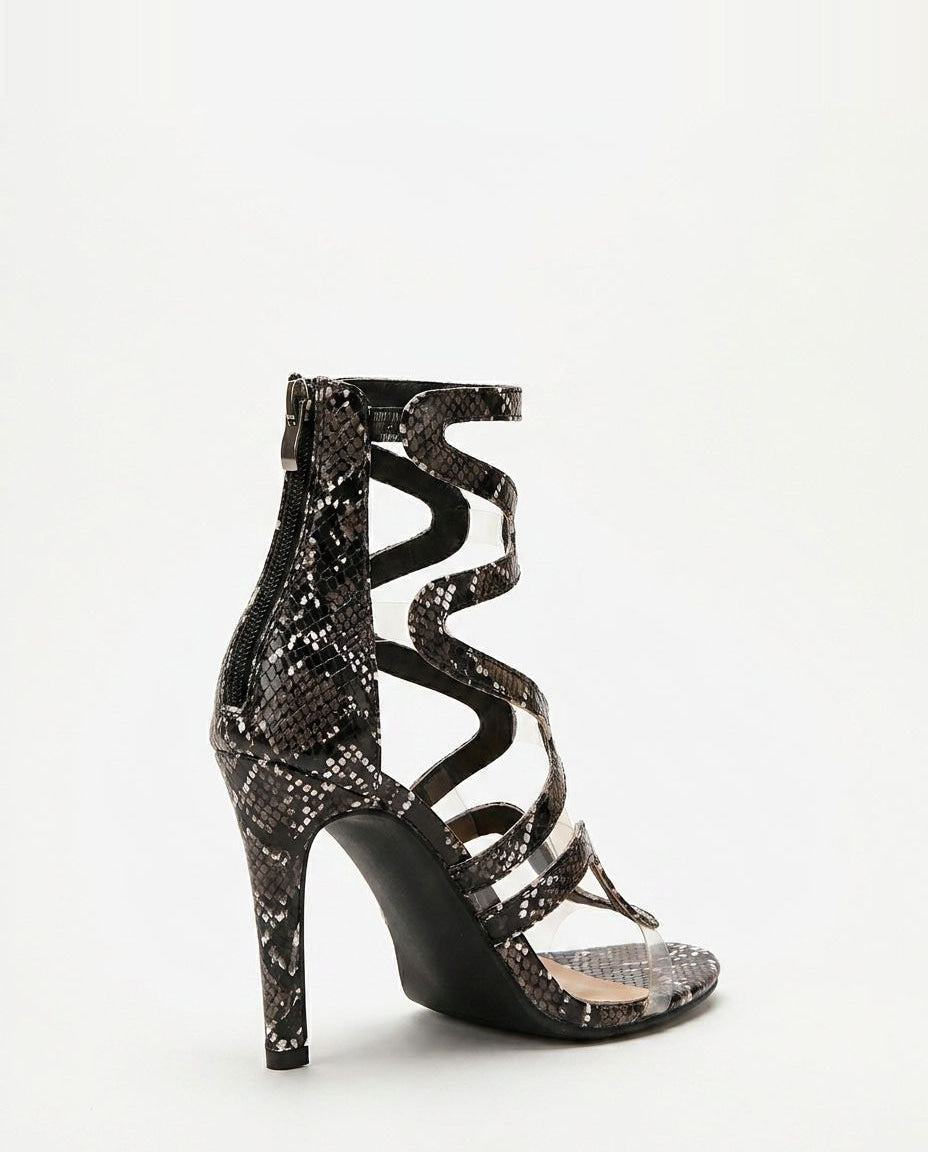 Eda Strappy Stiletto Sandals