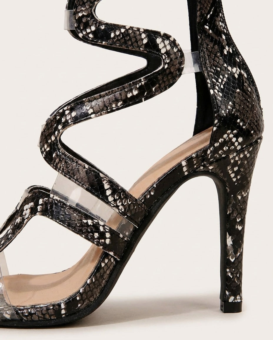 Eda Strappy Stiletto Sandals