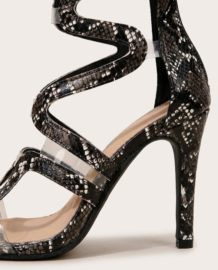 Eda Strappy Stiletto Sandals