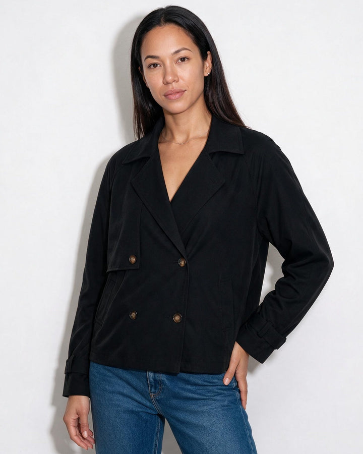 Adalyn Double-Breasted Tailored Blazer