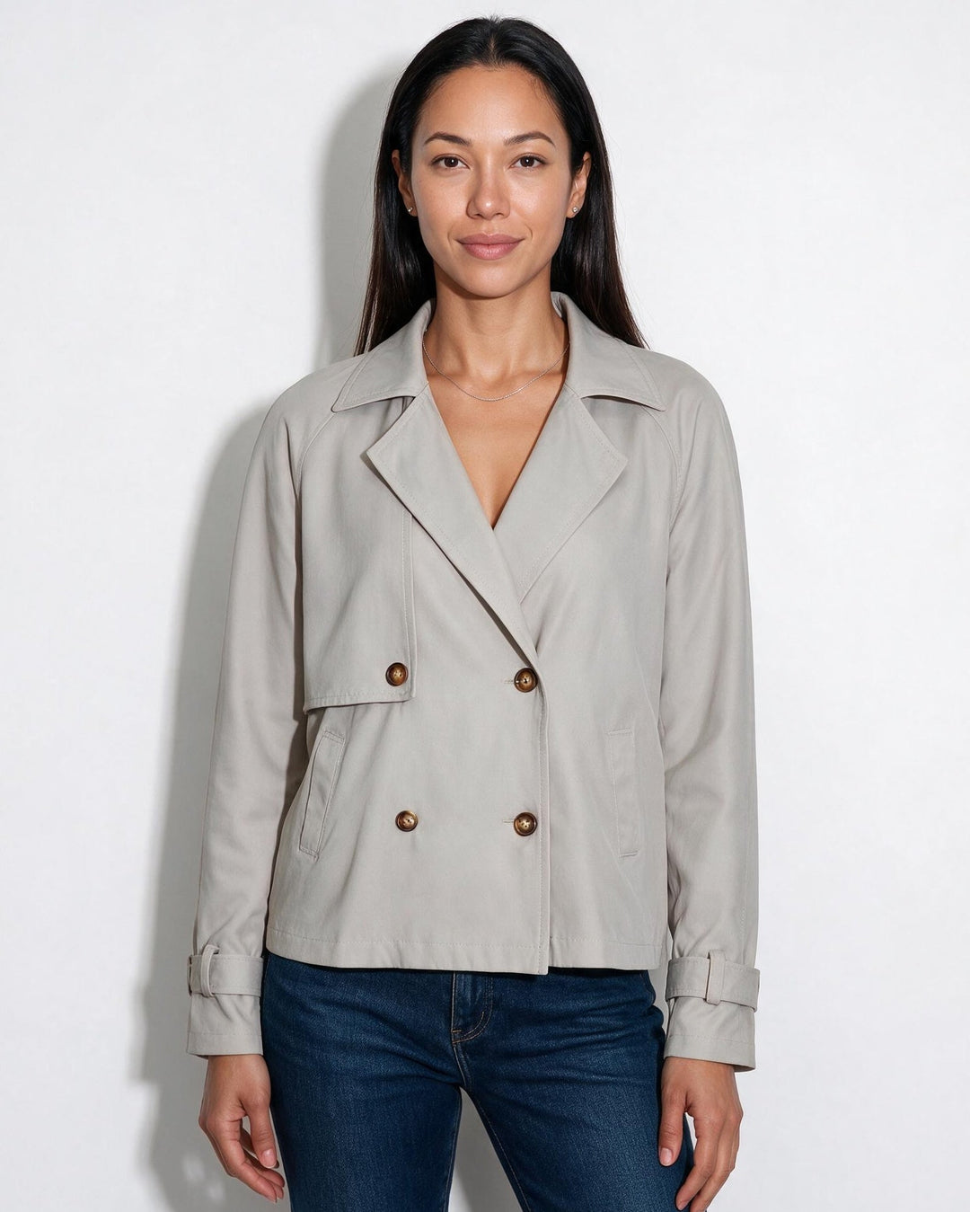 Adalyn Double-Breasted Tailored Blazer