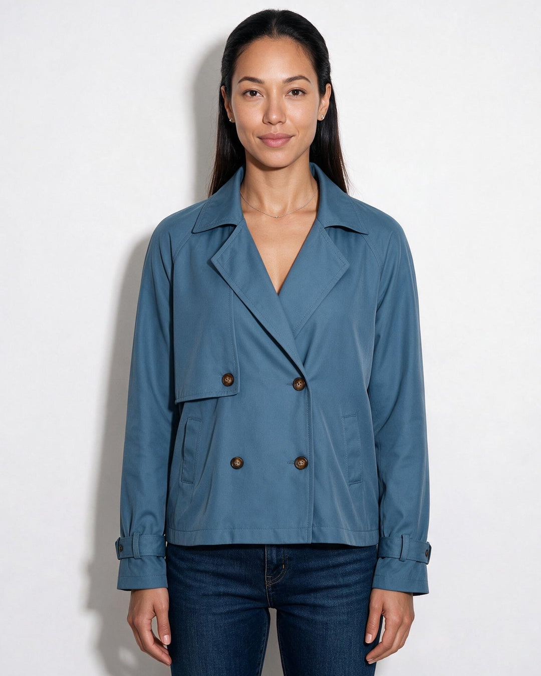 Adalyn Double-Breasted Tailored Blazer