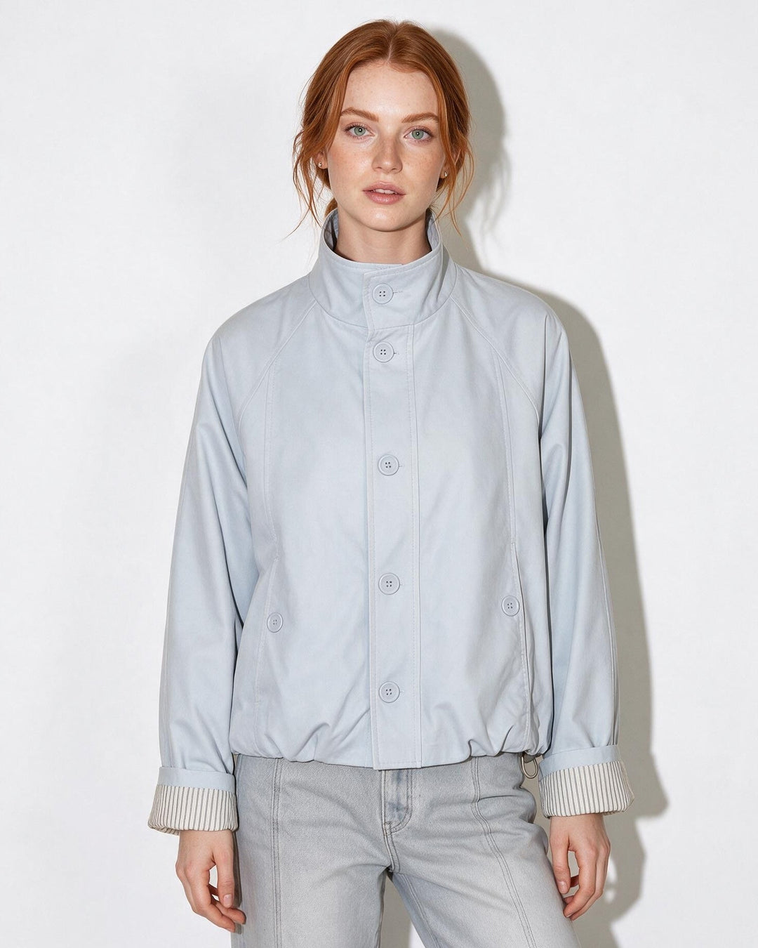 Jayla Button Front Casual Jacket