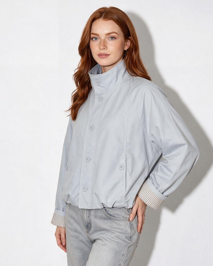 Jayla Button Front Casual Jacket