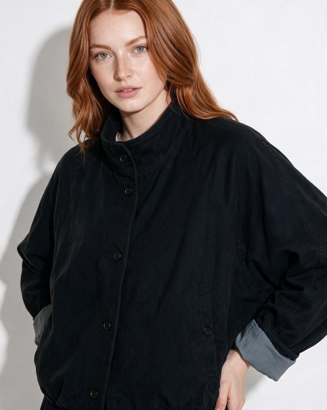 Jayla Button Front Casual Jacket