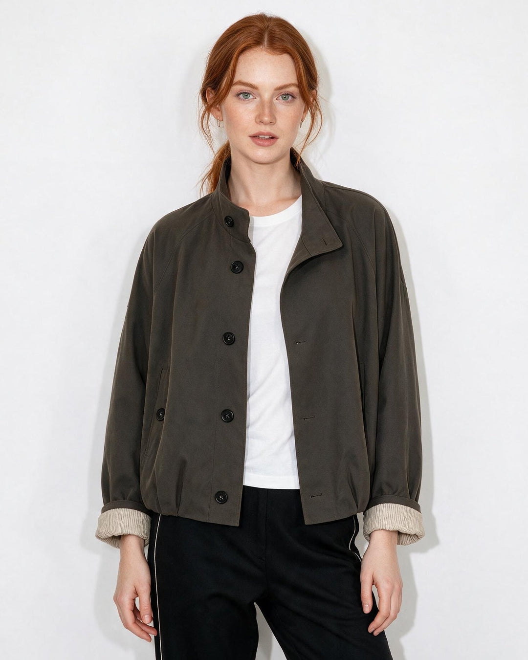 Jayla Button Front Casual Jacket