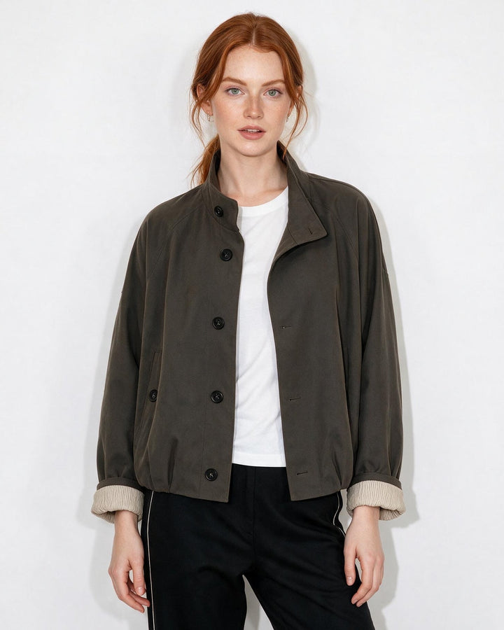 Jayla Button Front Casual Jacket