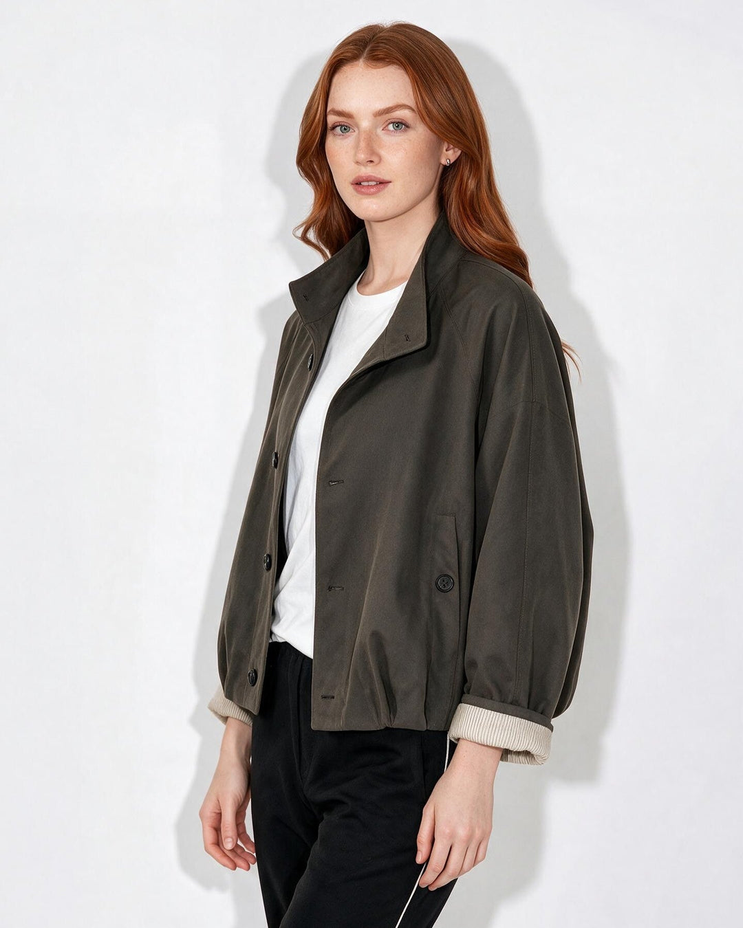 Jayla Button Front Casual Jacket