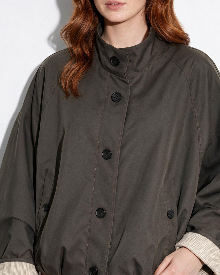 Jayla Button Front Casual Jacket