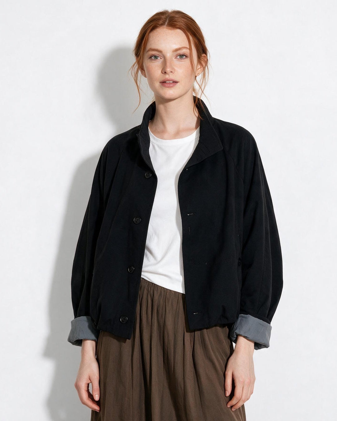 Jayla Button Front Casual Jacket