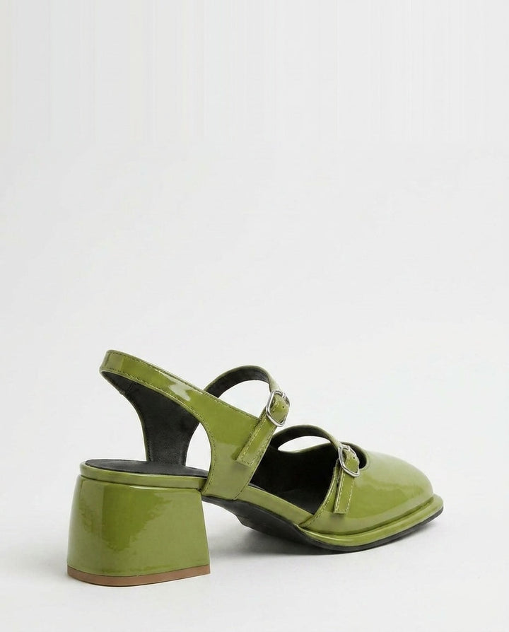 Iliana Double Strap Mary Jane Heels