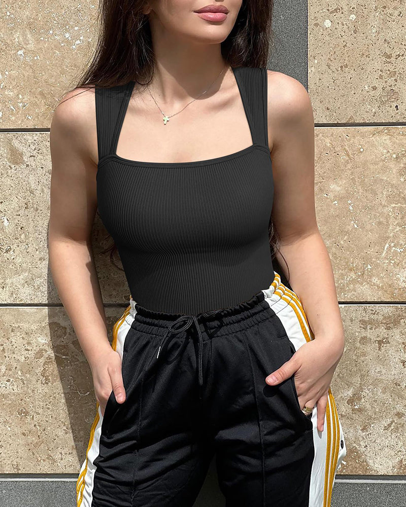 Hana Square Neck Bodysuit