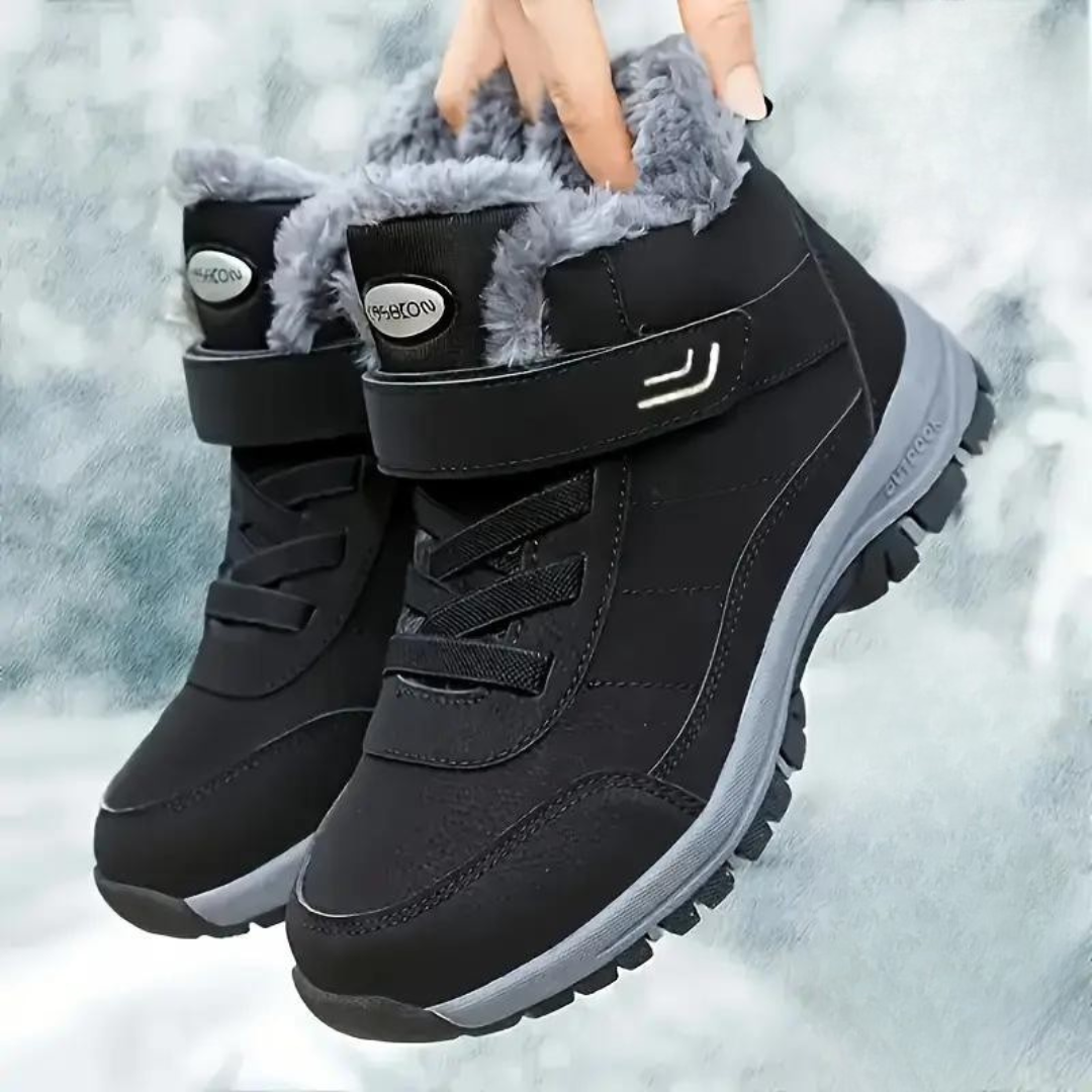 Halia Plush Lined Winter Ankle Boots