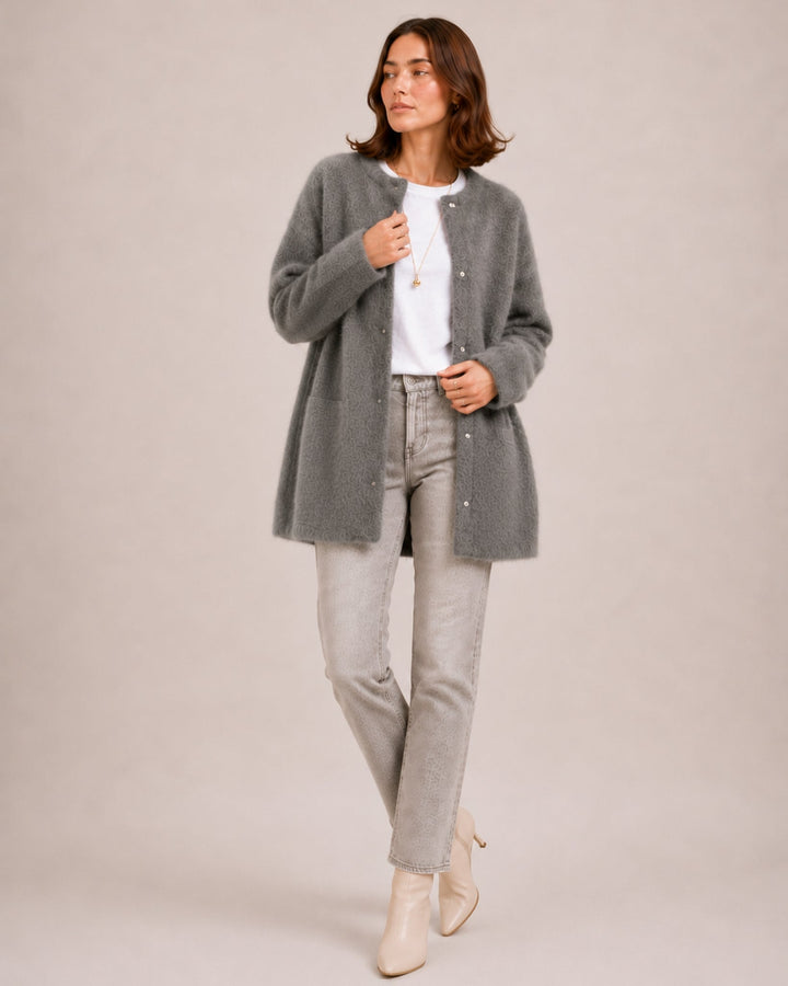 Ornella Refined Longline Cardigan