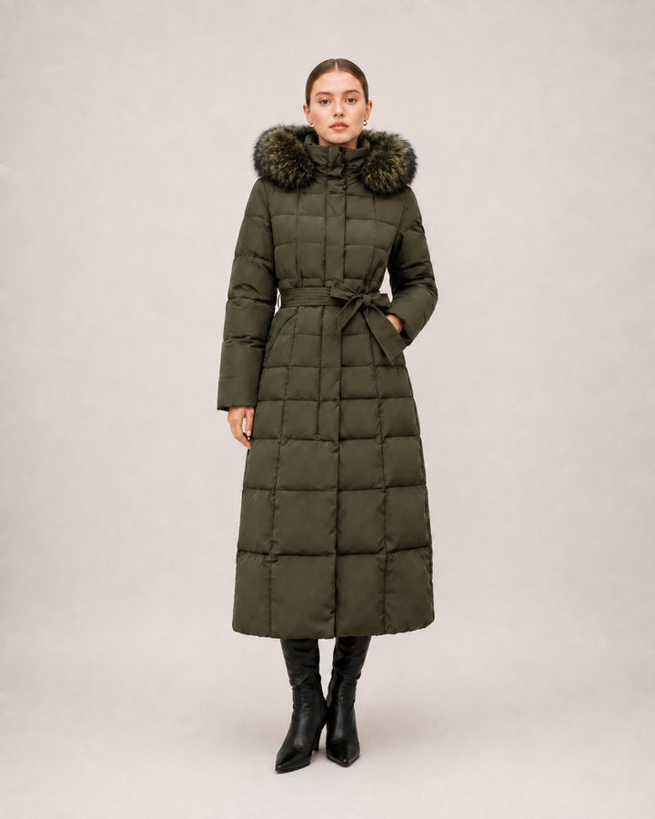 Ulrika Sculpted Longline Puffer Coat
