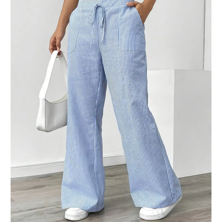 Amber Striped Wide Leg Pants