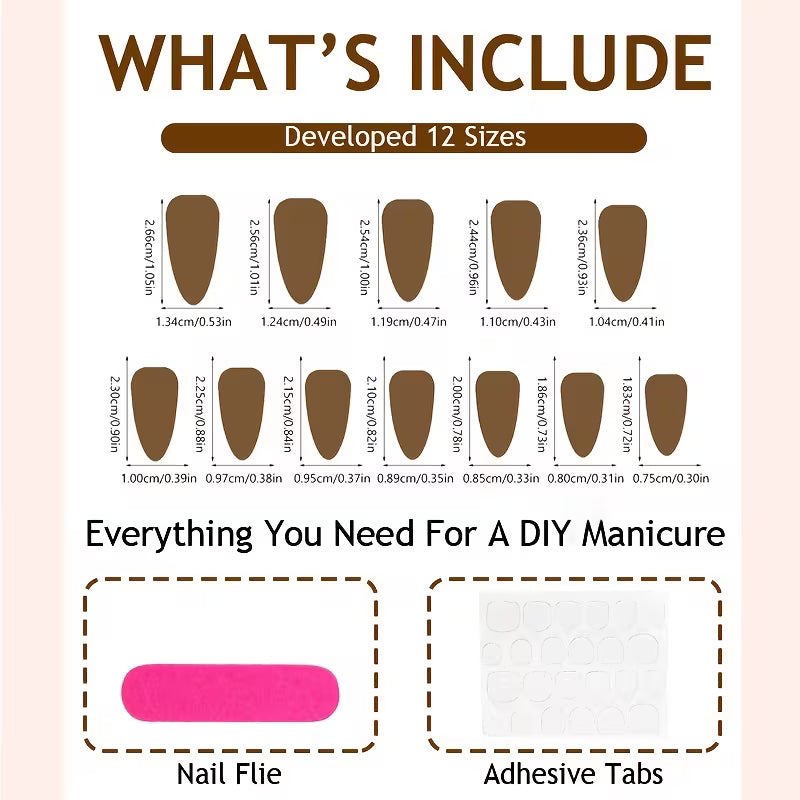 Blush Bloom French Press-On Nails