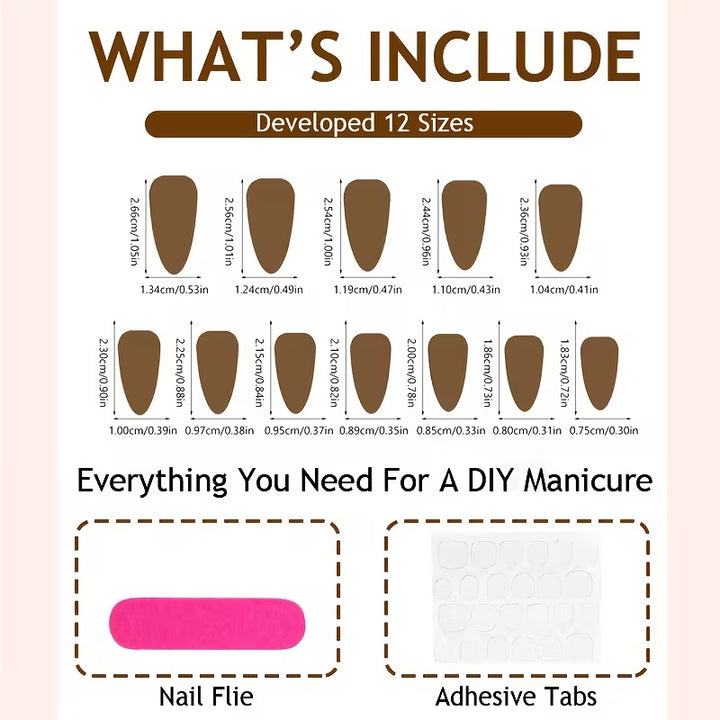 Blush Bloom French Press-On Nails