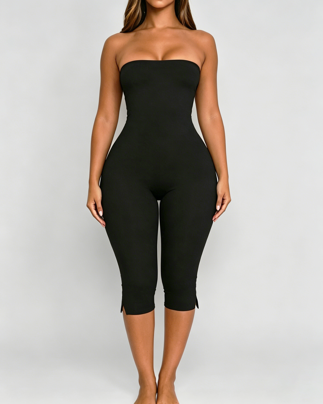 Faye Strapless Contour Shapewear Jumpsuit