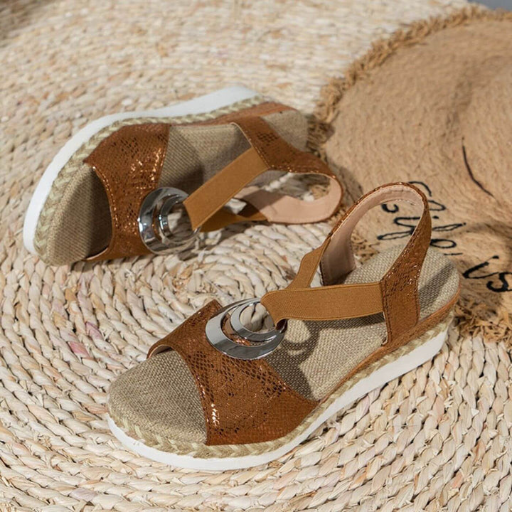 Karen Orbit Platform Sandals