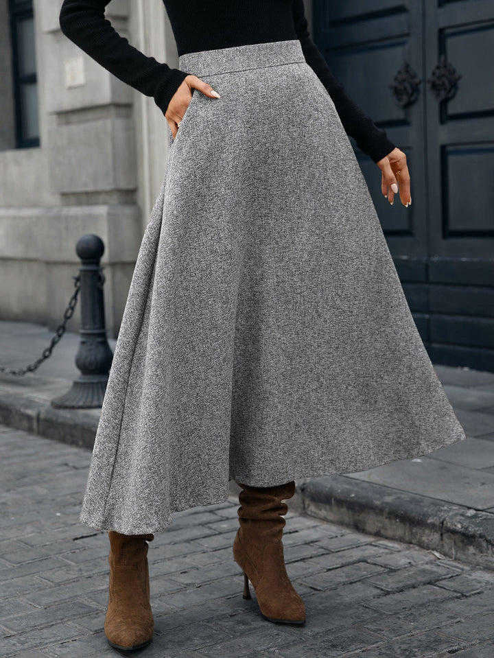 Ablea A-Line Knit Maxi Skirt