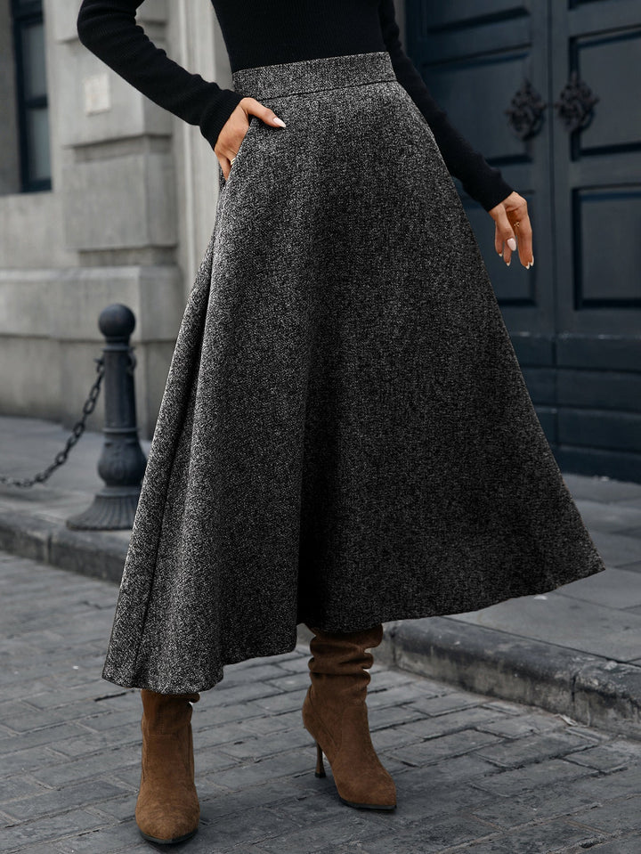 Ablea A-Line Knit Maxi Skirt