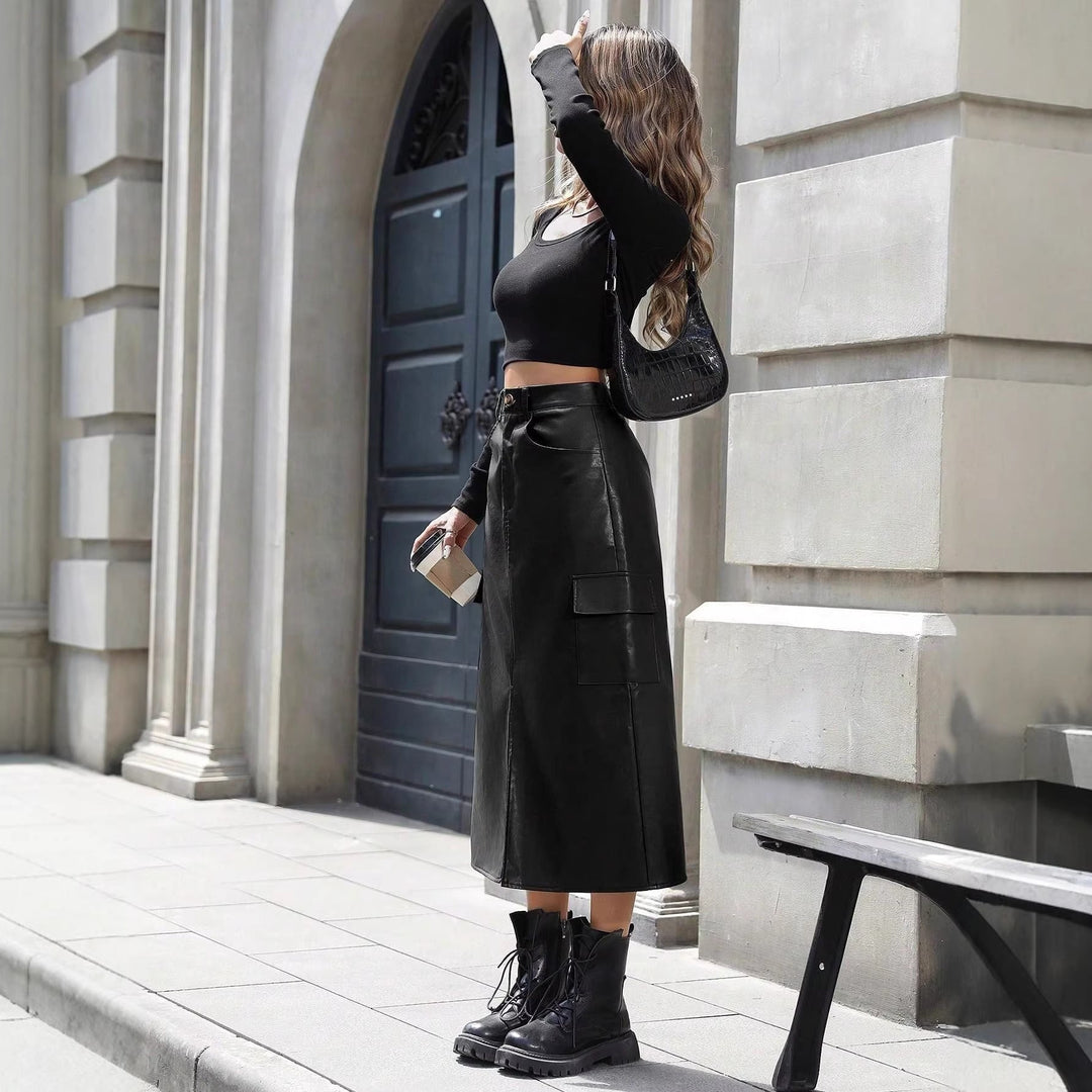 Abra Split Midi Skirt