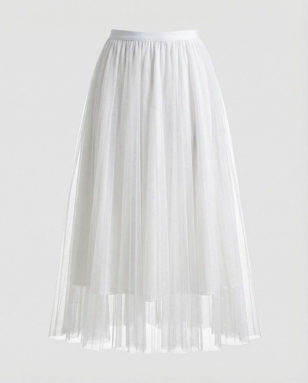 Abrose Layered Tulle Maxi Skirt