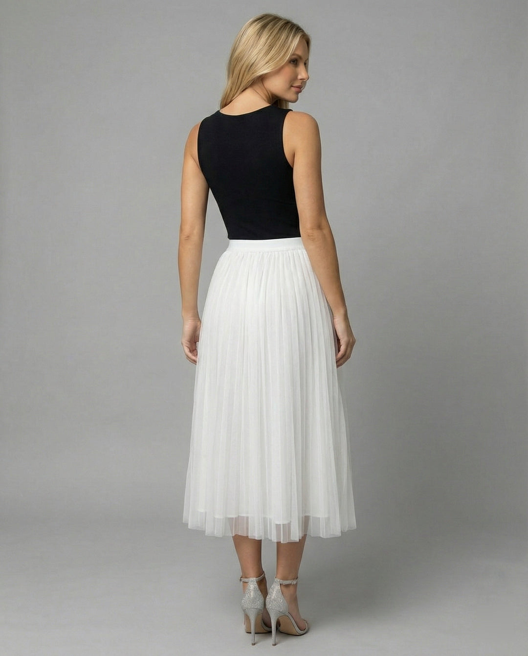Abrose Layered Tulle Maxi Skirt