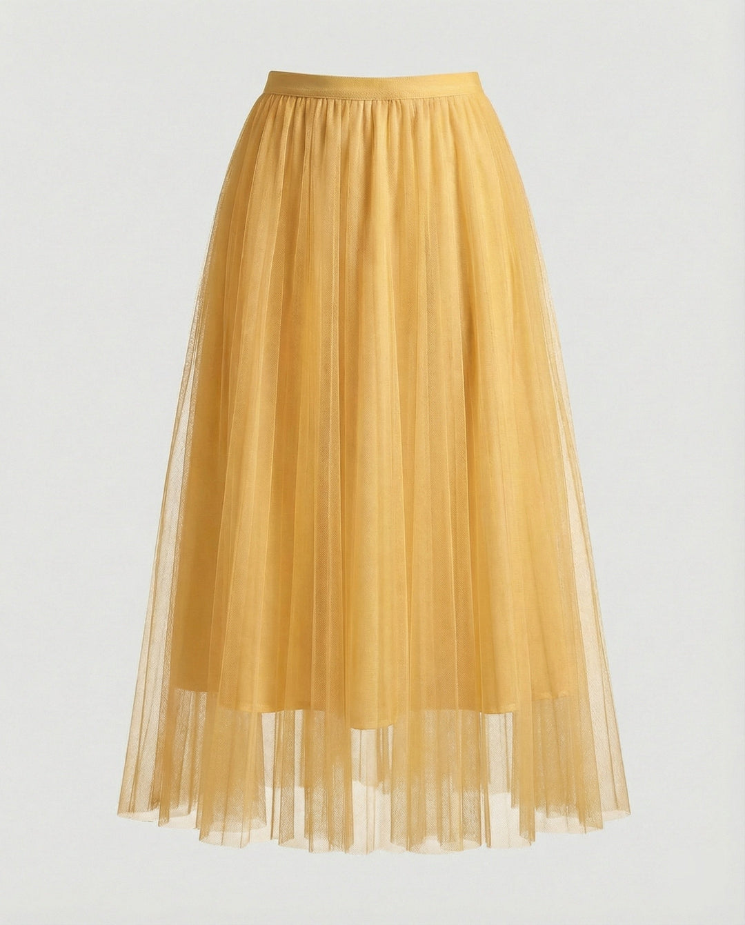 Abrose Layered Tulle Maxi Skirt