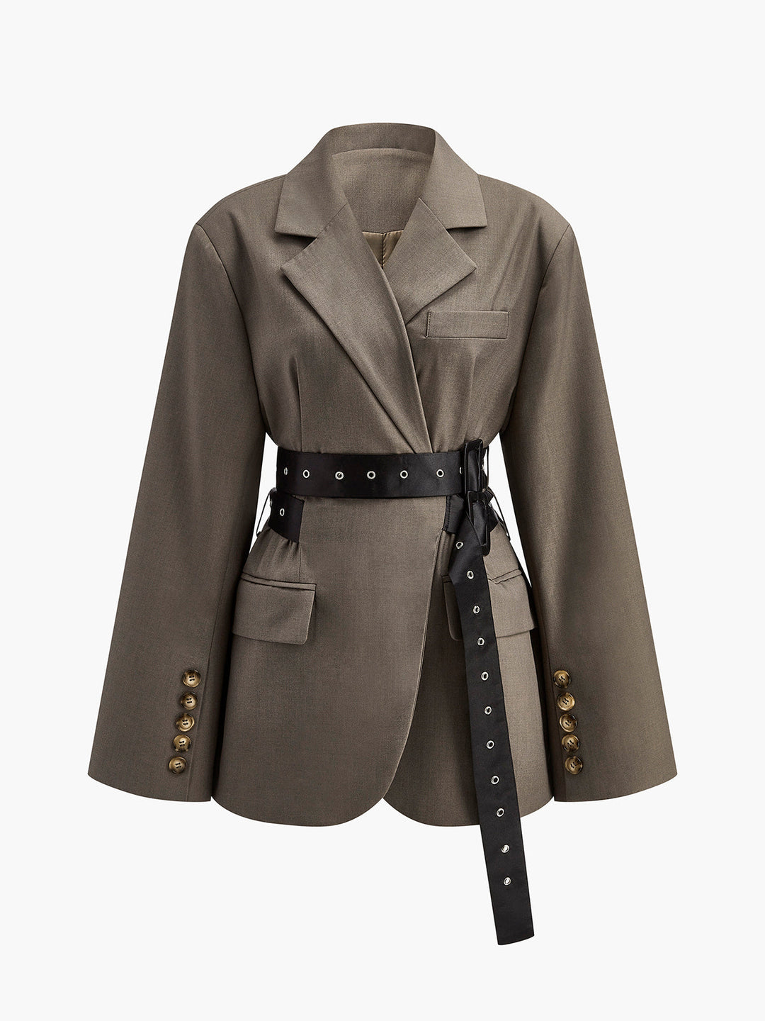 Courtney Belted Tailored Blazer