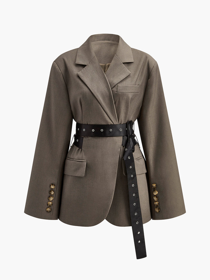 Courtney Belted Tailored Blazer