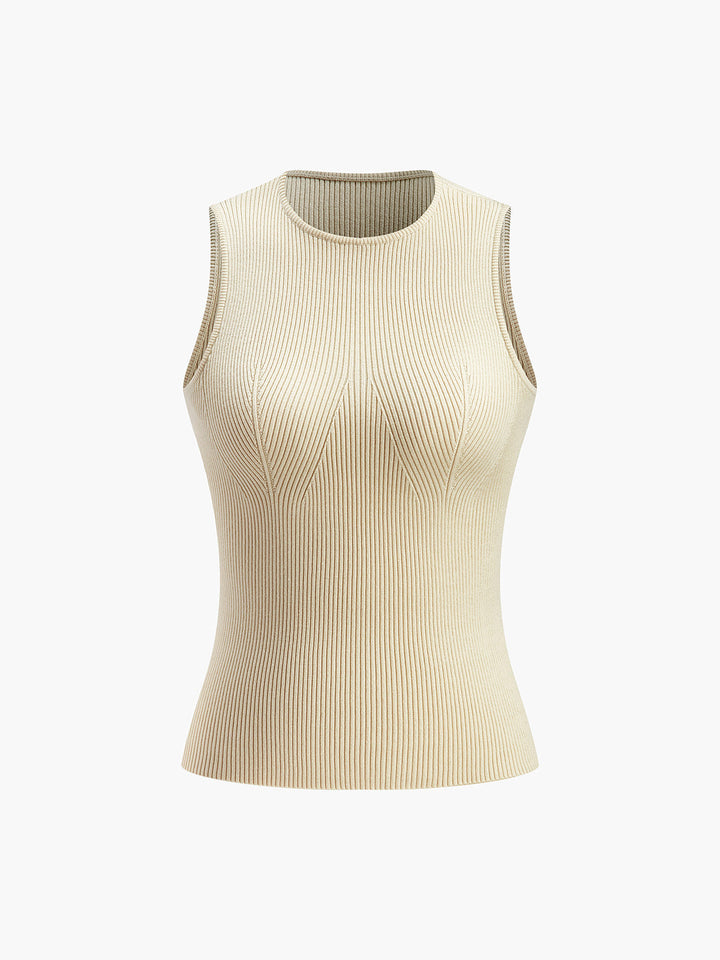 Piper Textured Knit Sleeveless Top