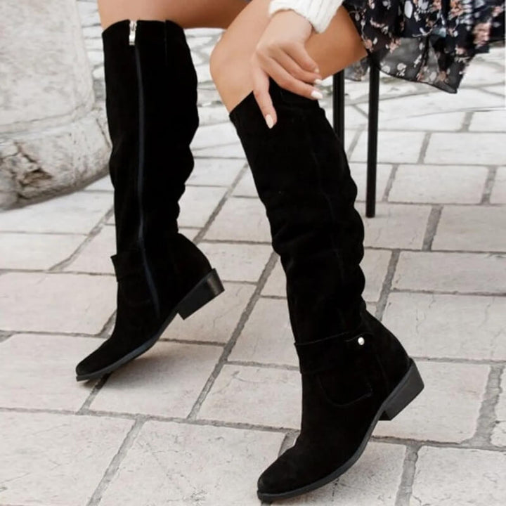 Emilia Slouch Knee-High Boots