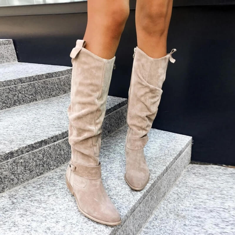 Emilia Slouch Knee-High Boots