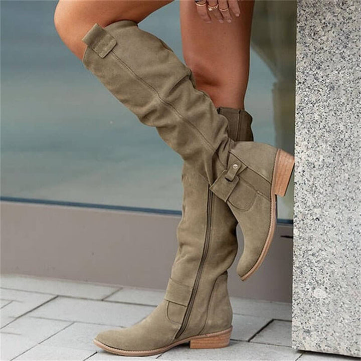 Emilia Slouch Knee-High Boots
