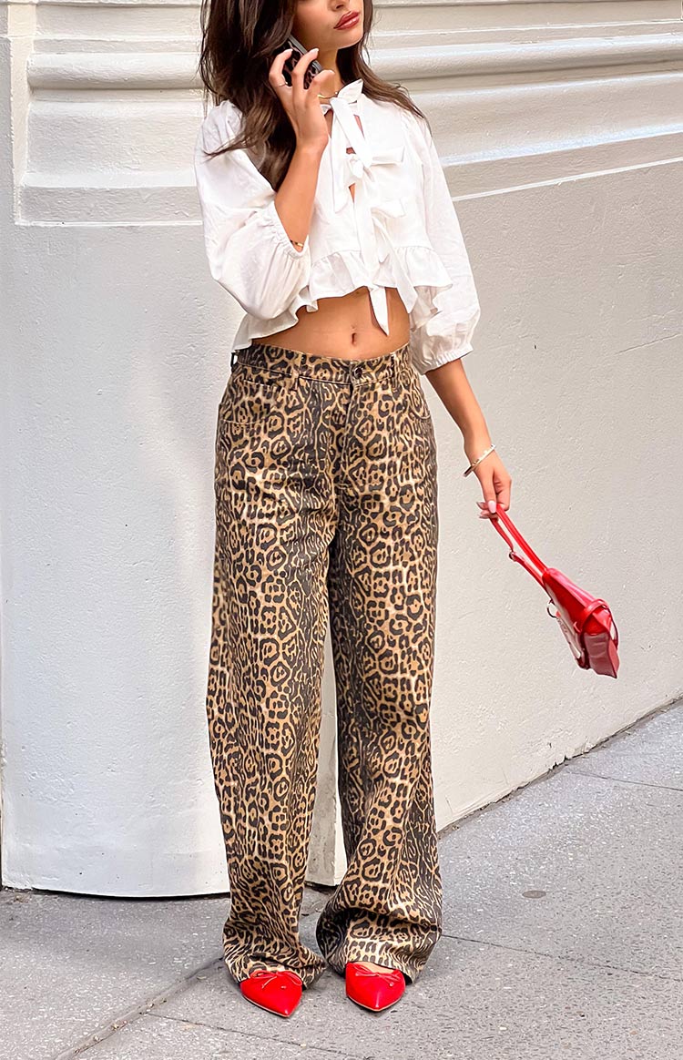 Ashon Straight Leg Statement Pants