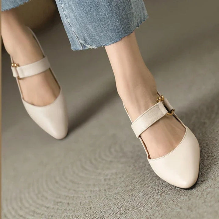 Ophelia Ring Detail Slingback Pumps