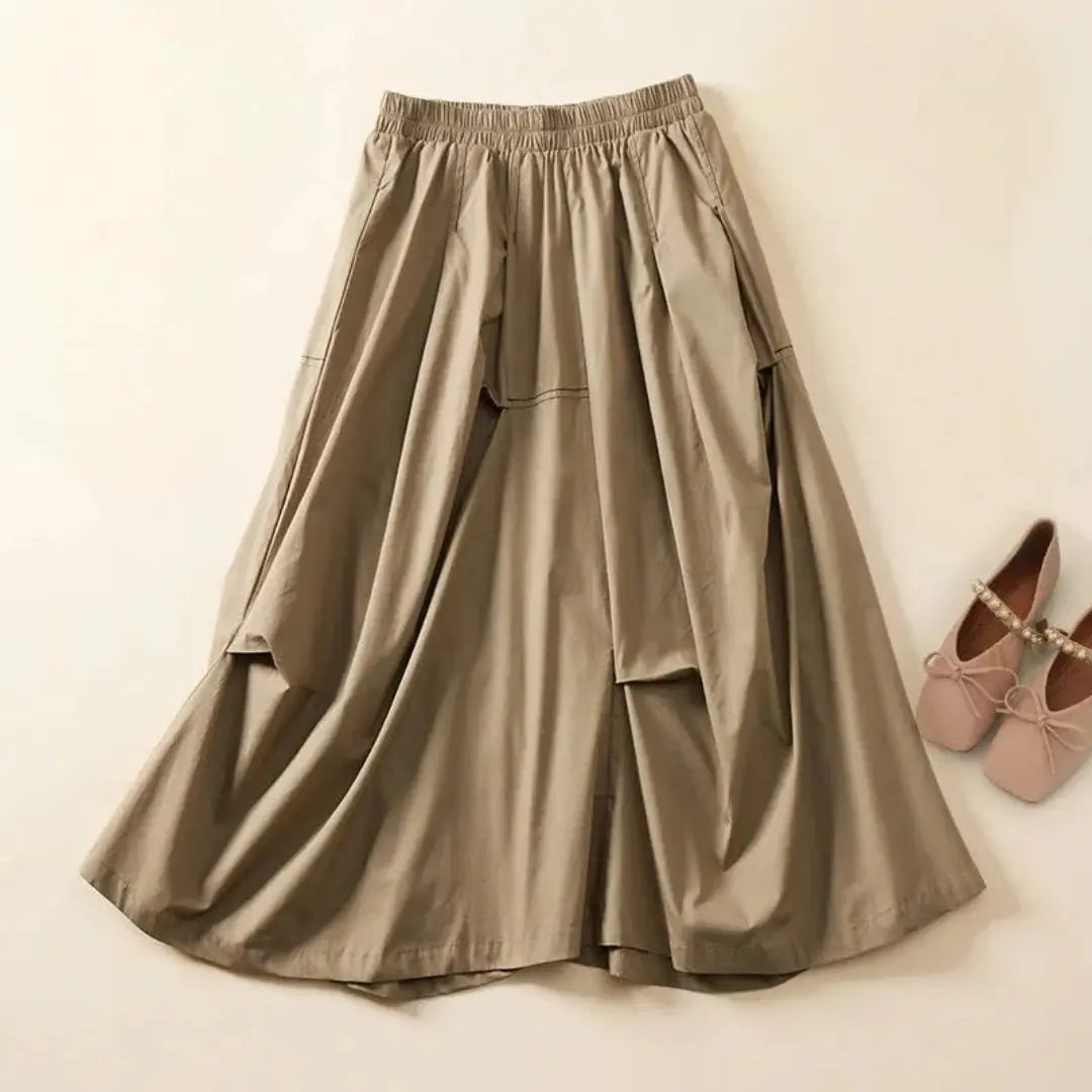 Abtrina Utility Pocket Maxi Skirt