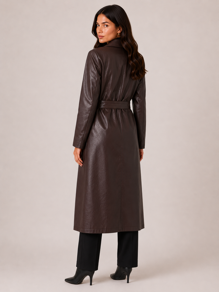Tiziana Belted Longline Trench Coat