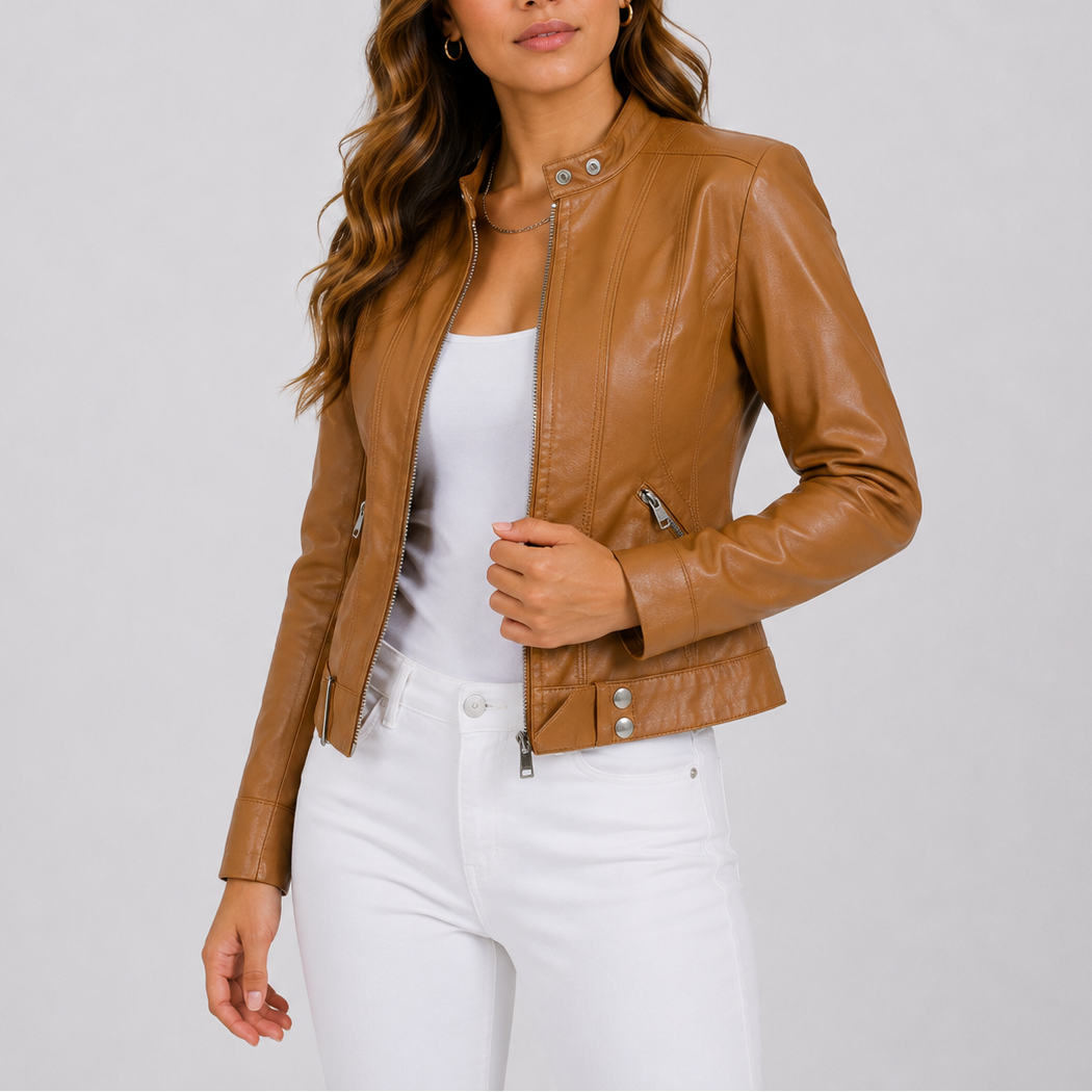 Fenna Sculpted Moto Jacket